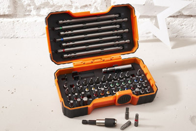 Bahco 54 Piece Colour Code Screwdriver Bit Set 125mm +25mm BAH59S54B 59/S54B - 5