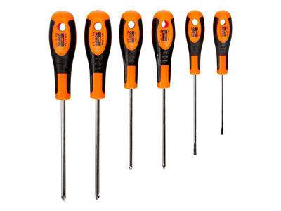 Bahco 605-6 600 Series Screwdriver Set, 6 Piece BAH6056