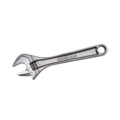 Bahco 8074 BAH8074 Black Adjustable Wrench 380mm 15in High Torque