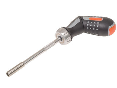 Bahco 808050P 808050P Pistol Ratchet Screwdriver & 6 Bits BAH808050P