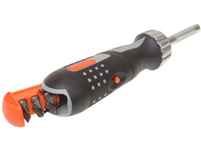 Bahco 808050P 808050P Pistol Ratchet Screwdriver & 6 Bits BAH808050P - 3