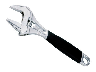 Bahco 9029C Chrome Ergo Adjustable Wrench with 32mm Capacity for Maximum Comfort