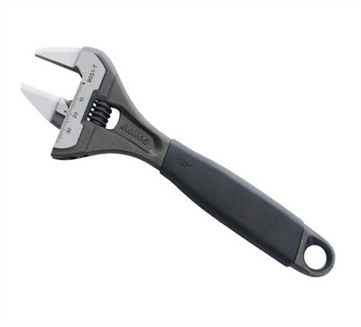 Bahco 9031T 8" 200mm Adjustable Spanner Wrench Extra Wide Jaw 38mm T Version