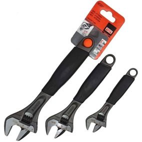 Bahco - Adjustable Wrench Set (9070P/71P/72P), 3 Piece