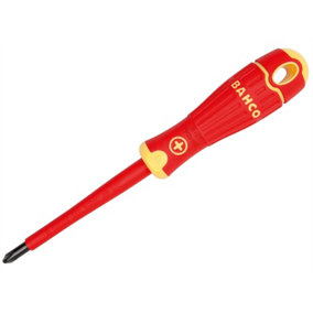 Bahco B197.001.080 BAHCOFIT Insulated Screwdriver Phillips Tip PH1 x 80mm BAH197001080