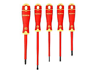 Bahco B220.005 BAHCOFIT Insulated Scewdriver Set, 5 Piece BAH220005