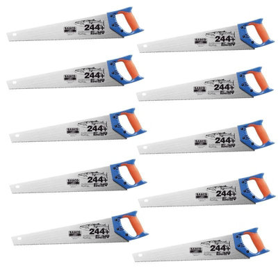 Bahco BAH244P22 Barracuda Handsaw 550mm 22in 7tpi 244P U7-HP - Pack of 10