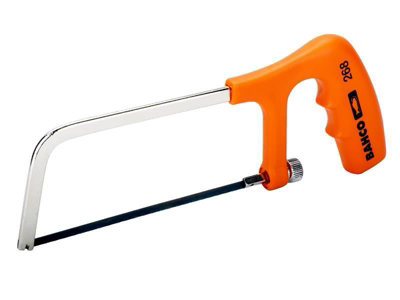 Bahco BAH268 268 Mini Hacksaw Junior Hacksaw 150mm (6in) Pistol Grip Handle