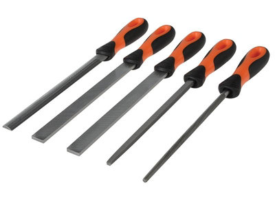 Bahco Bah47808 File Set 5 Piece 1-478-08-1-2 200Mm (8In)