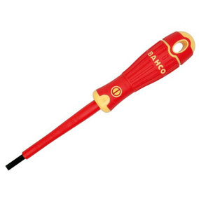 Bahco - BAHCOFIT Insulated Screwdriver Slotted Tip 10.0 x 200mm