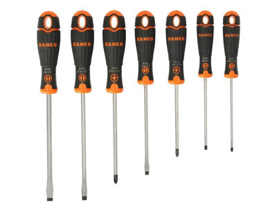 Bahco BAHCOFIT Screwdriver Set, 7 Piece DIY at B&Q