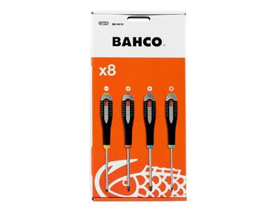 Bahco BE-9872 BE-9872 ERGO Screwdriver Set 8 Piece BAH9872 - 3