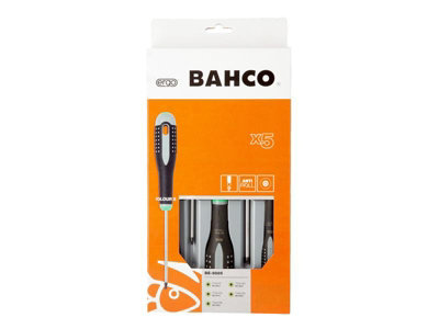 Bahco BE-9885 ERGO Screwdriver Set 5 Piece BAH9885