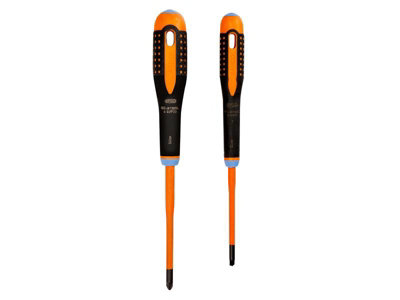 Bahco BE-9890SL Insulated ERGO SLIM Combi Screwdriver Twin Pack BAH9890SL