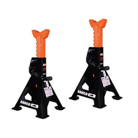 Bahco BH33000 Axle Stands with click positioning system - PAIR - BAHBH33000