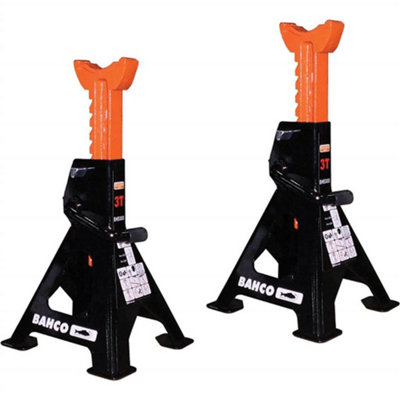 Bahco BH33000 Axle Stands with click positioning system - PAIR - BAHBH33000