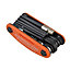 Bahco BKE850901 17 Piece Bicycle Tool Bike Multi Tool Socket Set with Pouch