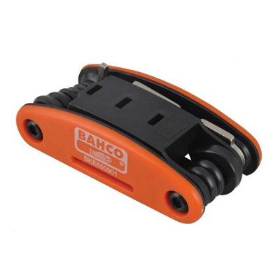 Bahco BKE850901 17 Piece Bicycle Tool Bike Multi Tool Socket Set with Pouch - 5