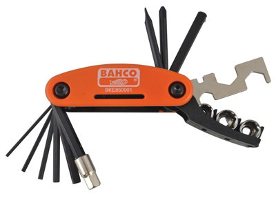 Bahco BKE850901N Multi Bike Pocket Tool BAHBIKETOOL