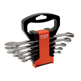 Bahco - Chrome Polished Combination Spanner Set, 5 Piece