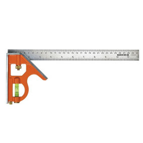 Bahco CS300 300mm 12" Carpenters Combination Square BAHCS300 Stainless Steel