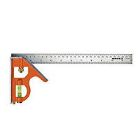 Bahco CS400 400mm 16" Carpenters Combination Square BAHCS400 Stainless Steel