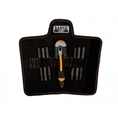 BAHCO ERGO SCREWDRIVER INTERCHANGEABLE BLADE SET, 7 PIECE MULTI COLOUR ...