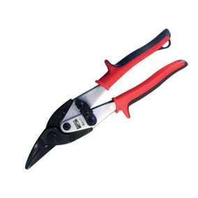 Bahco - MA401 Red Aviation Compound Snips Left Cut 250mm (10in)