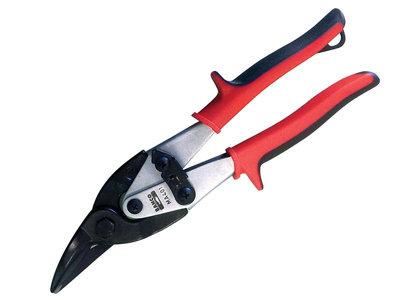 Bahco MA401 Red Aviation Snips for Left Cuts - 250mm (10in)