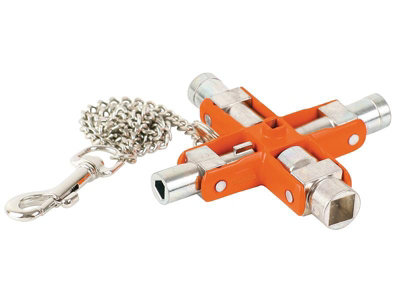 Bahco MK9 9-in-1 Switch Cabinet Master Key BAHMK9
