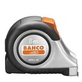 Bahco MTS-8-25-E Metric Imperial 8m 26ft Magnetic Tip Tape Measure BAHMTS825E