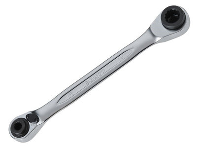 Bahco S4RM-12-15 Reversible 4-in-1 Ratchet Spanners 12mm / 13mm / 14mm / 15mm