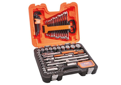 Bahco S95 Piece 1/4in and 1/2in Square Drive Socket Mechanics Set BAHS95