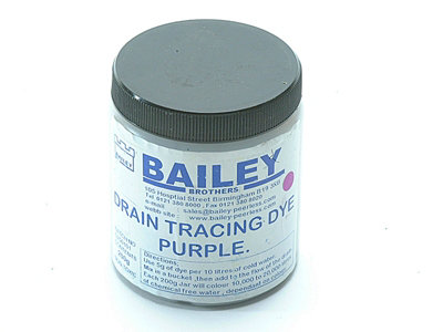 Bailey 3592 3592 Drain Tracing Dye - Purple BAI3592