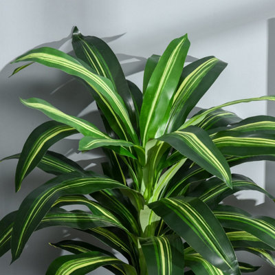 Bake Nino Set of 2 Artificial Dracaena Plants 110cm - Indoor Decorative Greenery