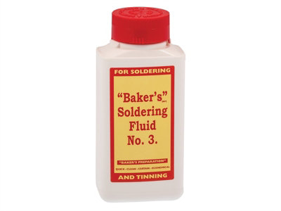 Baker's 61038 No.3 Soldering Fluid 250ml BAK250