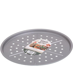 Baker & Salt Non-Stick Pizza Tray Grey (One Size)