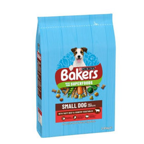 Bakers Adult Small Rich In Beef With Country Veg 2.85kg
