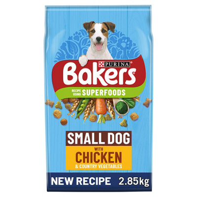 Bakers Adult Small Rich In Chicken With Country Veg 2.85kg