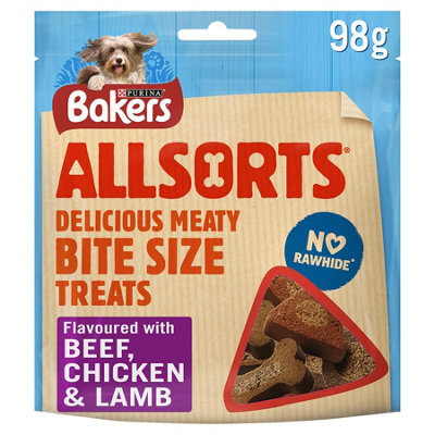 Bakers Allsorts 98g (Pack of 6)