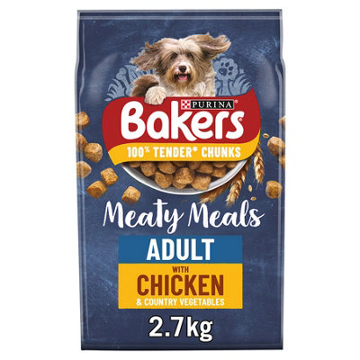 Bakers Complete Adult Meaty Meals Chicken 2.7kg