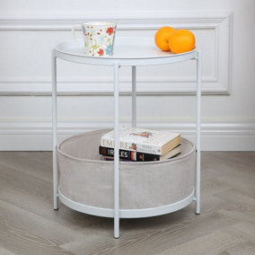 Bakewell - Side Coffee Table - (White)
