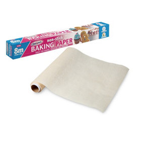 Baking Paper Roll Non Stick Oven Baking Tray Cake Tin Lining Paper 8M x 37cm