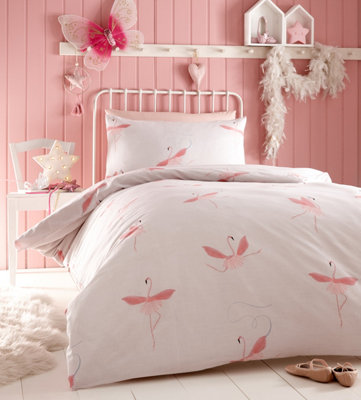 Flamingo bed on sale sheets queen