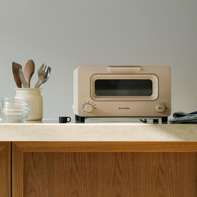 BALMUDA The Toastet 【K05A-CG】 BALMUDA The Toaster K05A-BG, Beige ｜ DOKODEMO