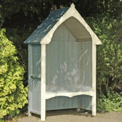 Balsam Arbour Garden Arch Seat Approx 4 x 2 Feet - 3