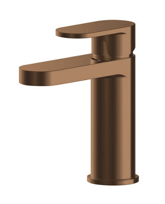 Rangemaster Estuary Dual Lever Monobloc Kitchen Mixer Tap - Brushed Brass - Better Bathrooms