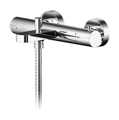 Balterley Current Round Thermostatic Bath Shower Mixer Bar Valve Tap ...