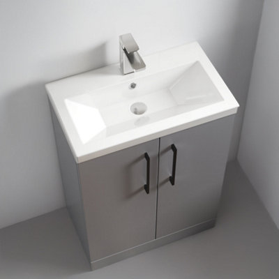 Balterley Level Compact Bathroom Cloakroom Vanity Basin Unit with ...