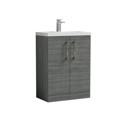 Balterley Level Compact Bathroom Cloakroom Vanity Basin Unit with ...